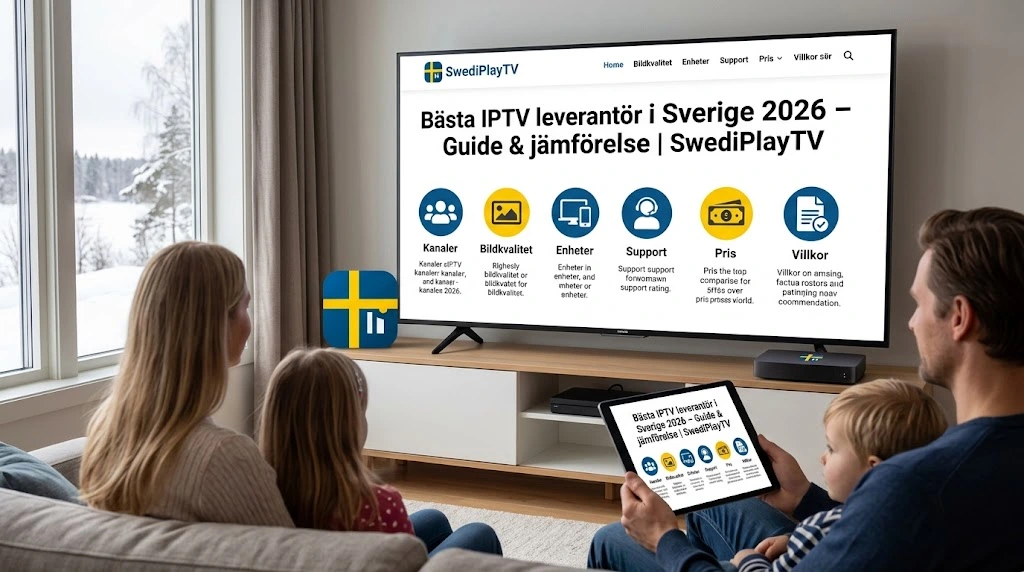 bästa IPTV leverantören