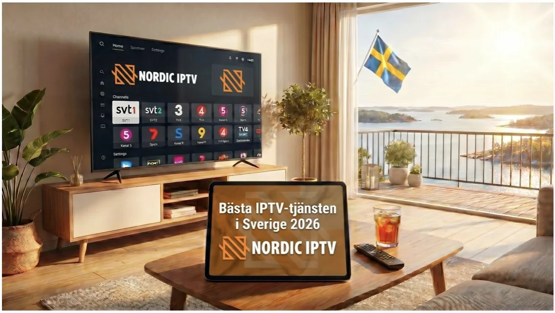 Bästa IPTV Sverige 2026 – guide till att välja rätt IPTV-tjänst